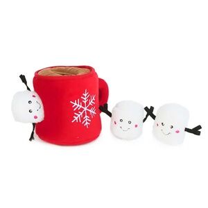 Interactive Hot Chocolate & Marshmallows Dog Toy